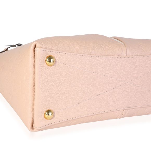 Louis Vuitton Cream & Beige Monogram Empreinte V Tote MM - Picture 7 of 8